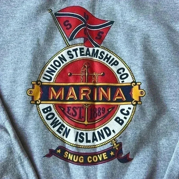 Grey Sweatshirt from Bowen Island, BC - Picture 2 of 3